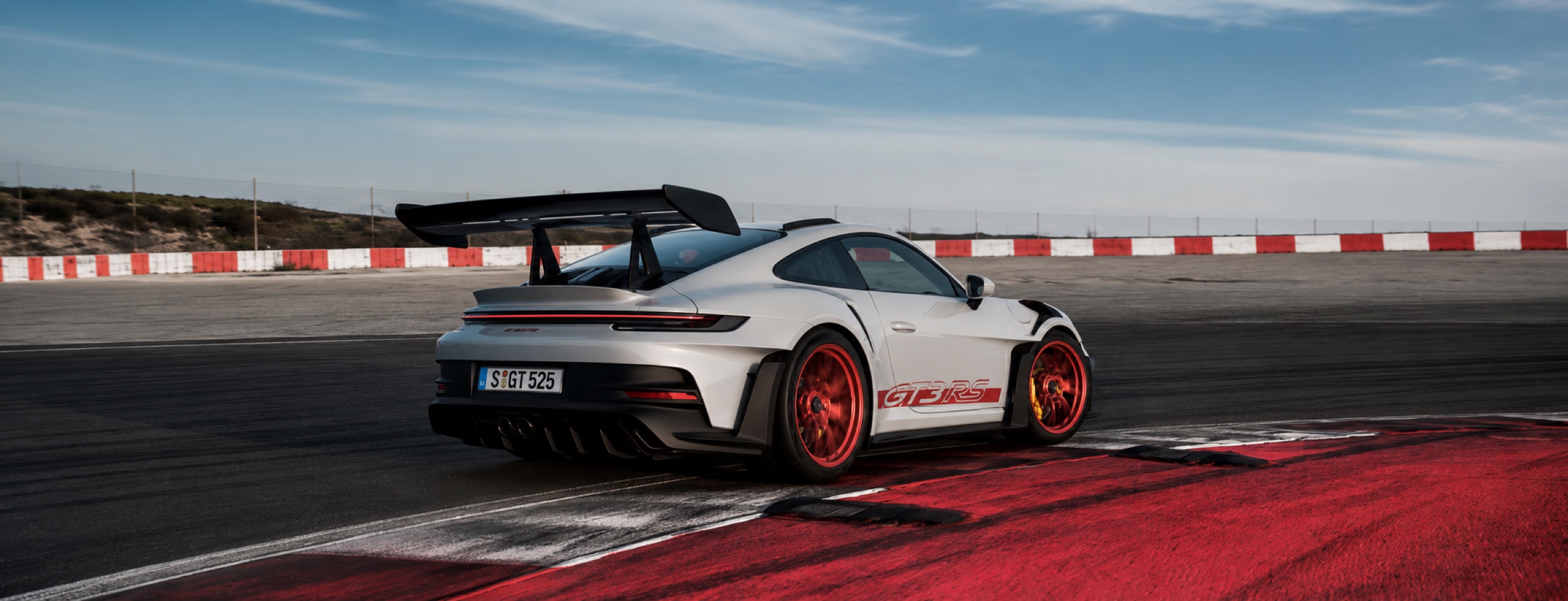 Porsche GT3 RS prepared for a Prestige Luxor rental